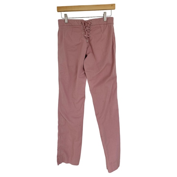 Dolce & Gabbana Vintage Pink Button Down Sailor Pants Jeans Size Italy 40 US 4 - Picture 4 of 16